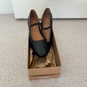 Madewell Black Greta Ballet Flat Size 7 - New!